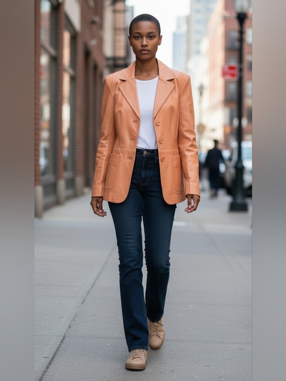 Terry Lewis Classic Luxuries Leather Jacket - Med